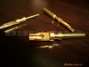 電子插孔，母端，銅針